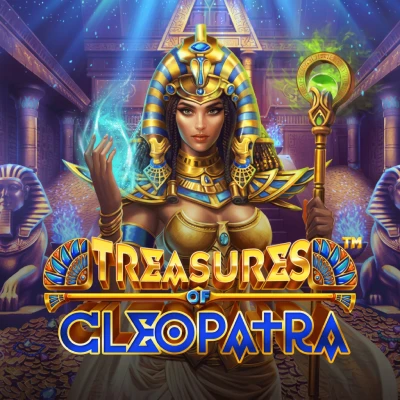 Treasures of Cleopatra Egyptian slot tile at DraftKings
